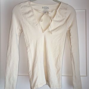 Free People Ivory Top